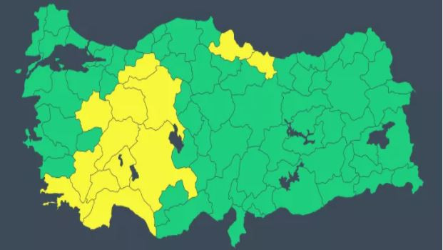 Meteoroloji uyardı. Çok sayıda il alarma geçti. Kuvvetli geliyor - Resim : 5