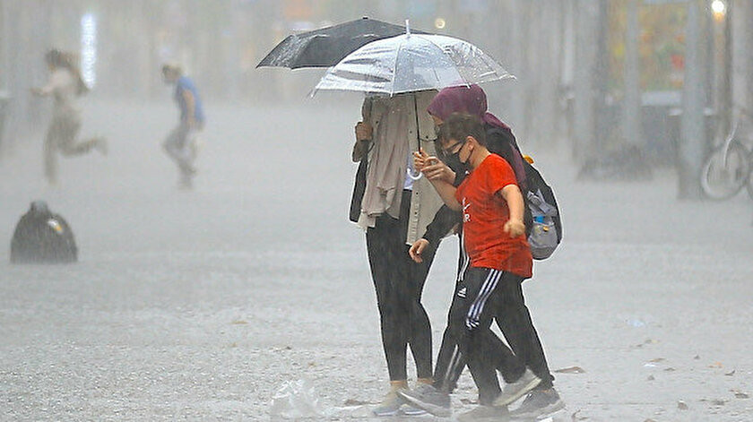 Meteoroloji uyardı. Çok sayıda il alarma geçti. Kuvvetli geliyor - Resim : 10