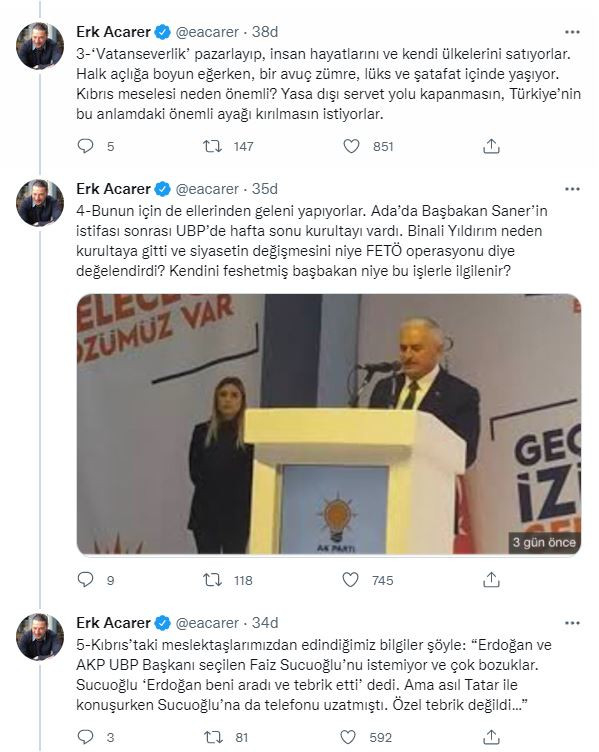 Erk Acarer Rauf Denktaş’ın torununun kumarhane görüntülerini yayınladı - Resim : 3