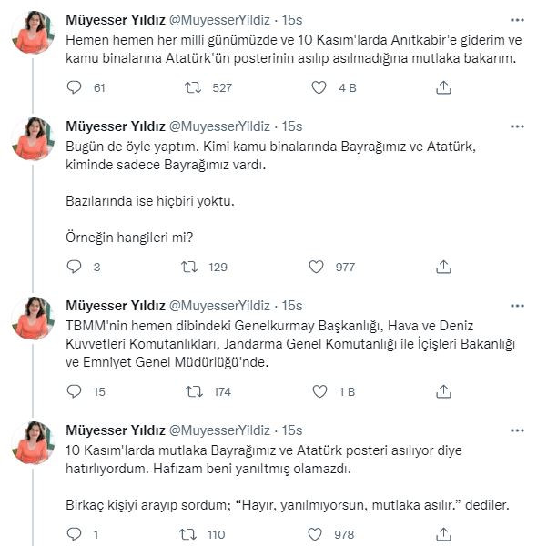 Gazeteci Müyesser Yıldız'dan 10 Kasım için büyük iddia - Resim : 1