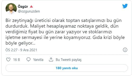 Dolar, euro y&uuml;kselince zeytinyağı &uuml;reticilerinden k&ouml;t&uuml; haber geldi. - Resim : 1