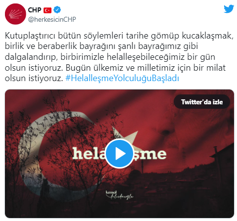 CHP'den 'helalleşme yolculuğu başlıyor' paylaşımı - Resim : 1