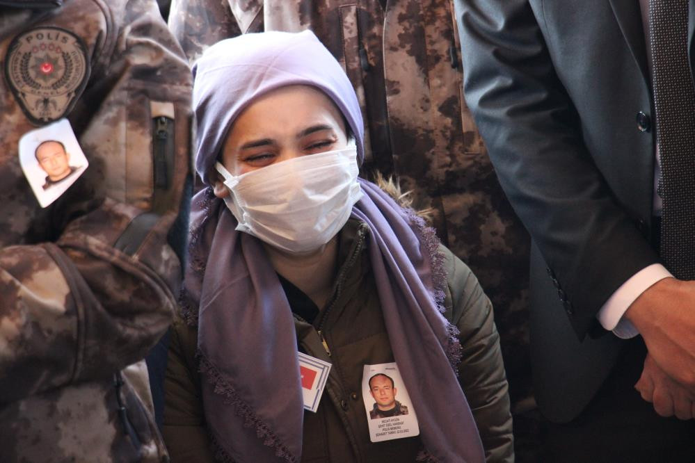Şehit polis son yolculuğuna uğurlandı - Resim : 5