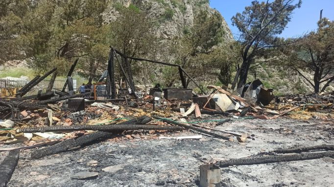 Kızlar Sarayı'ndaki yangının çıkış nedeni araştırılıyor - Resim : 7