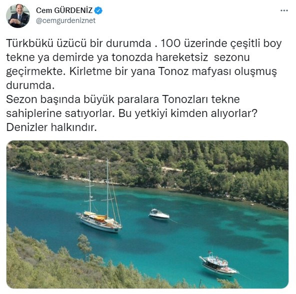 Cem Gürdeniz Bodrum'un cennet bölgesi Türkbükü'nde yapılan ihaneti açıkladı. "Bu yetkiyi kimden alıyorlar" - Resim : 1