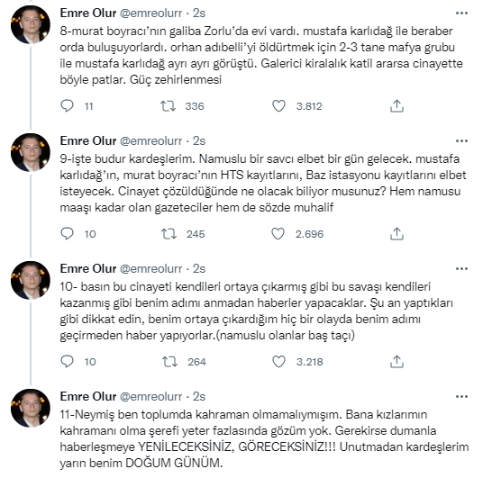 Sedat Peker: Beni Tolga Ağar'la tanıştıran Mustafa Karlıdağ, Adıbelli cinayeti için mafyayla görüşmeler yaptı - Resim : 5
