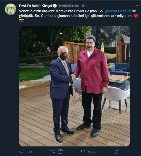 Tarım Bakanı Vahit Kirişci Venezuela’ya toprak bakmaya gitti - Resim : 1