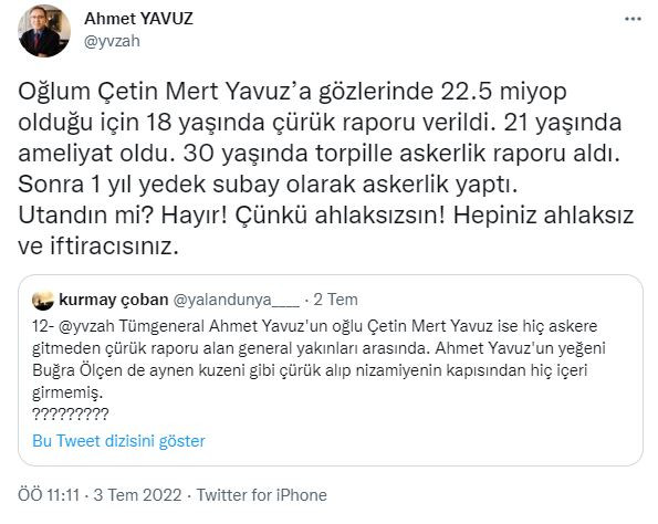 Emekli general Ahmet Yavuz FETÖ’cülerin yalanını yüzlerine ‘Şırrak’ diye vurdu - Resim : 2
