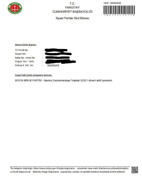 Hastanede skandal iddia: Tüm personel haberi bile olmadan BBP üyesi yapıldı - Resim : 2