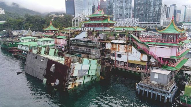 İngiltere Kraliçesi 2. Elizabeth ve Tom Cruise’un lokantası battı. Yüzen restoran Hong Kong'un simgelerindendi - Resim : 1
