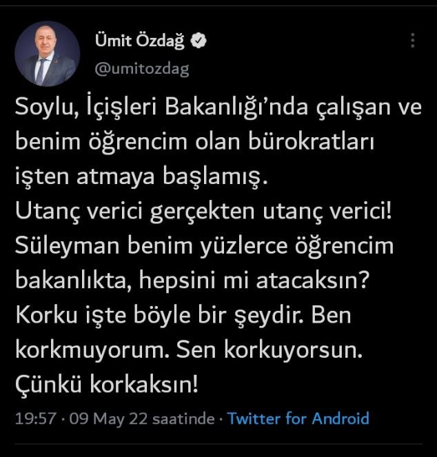 &Uuml;mit &Ouml;zdağ'dan fezleke a&ccedil;ıklaması: Escobar afişinde ABD'li bir artisti kullanmıştık. Savcılar Soylu'yu kastettiğimizi d&uuml;ş&uuml;nm&uuml;ş. Bir bildikleri vardır herhalde - Resim : 1