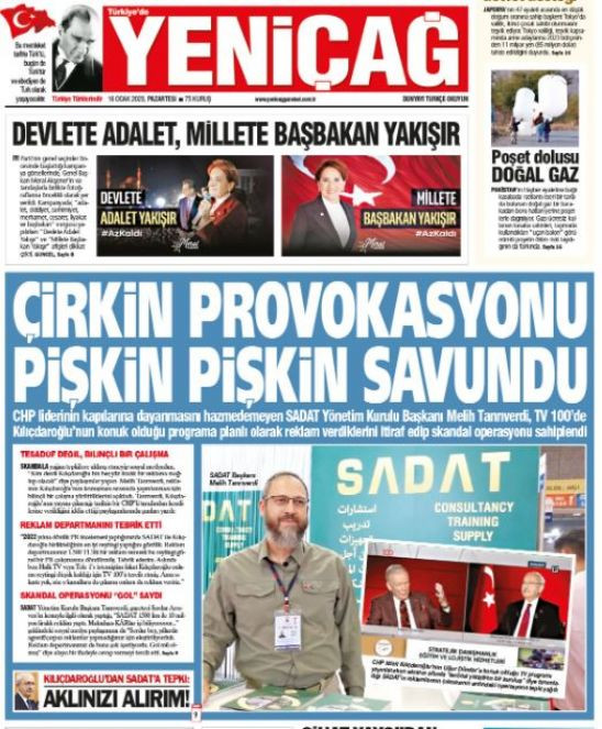 SADAT çirkin provokasyonu pişkin pişkin savundu - Resim : 1