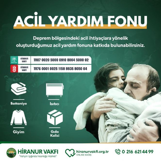 Kurucusunun kızını 6 yaşında evlendirdiği ortaya çıkmıştı. Hiranur Vakfı depremzedeler için bağış istedi - Resim : 1
