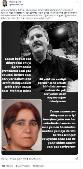 Babasının enkazda bulduğu telefonundaki son sipariş yürekleri burktu. Genç kız paylaşımı ile herkesi ağlattı - Resim : 2