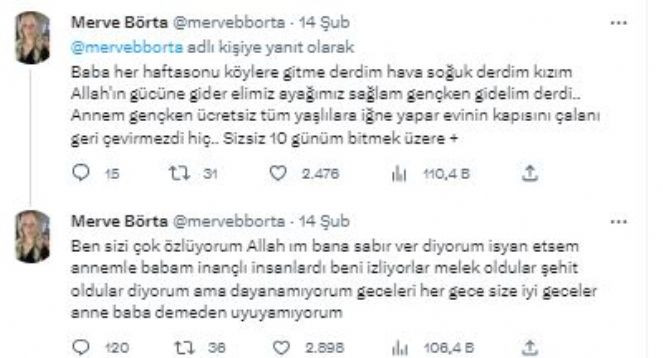 Babasının enkazda bulduğu telefonundaki son sipariş yürekleri burktu. Genç kız paylaşımı ile herkesi ağlattı - Resim : 3