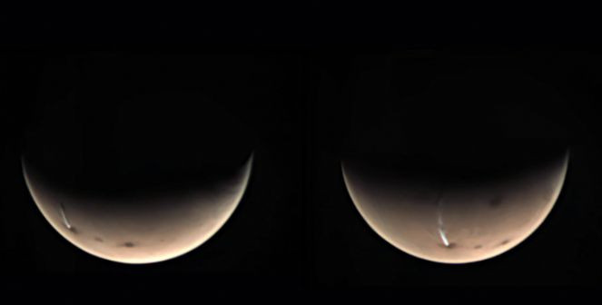 Mars'taki uzun bulutun sırrı çözüldü. Gelen bilgiyle NASA şok oldu. Tam 1700 kilometre - Resim : 6