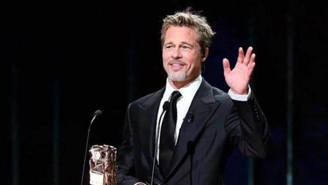Brad Pitt ödül gecesinde sürpriz yaptı. 48'inci Cesar Ödülleri sahibini buldu - Resim : 1