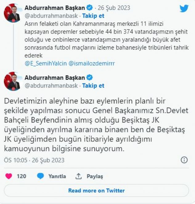 Şakkadanak Necmettin de Beşiktaş'tan istifa etti. Şaaakk bi on milyar dolar dahaaa - Resim : 4