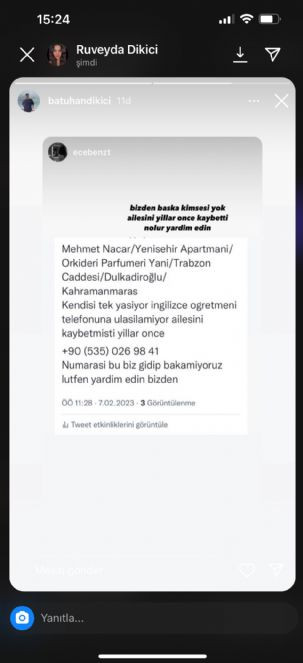 Kahramanmaraş’ta vatandaşlar hala AFAD ekiplerini bekliyor. İhbarlar gelmeye devam ediyor - Resim : 2