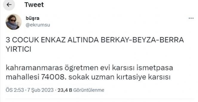 Kahramanmaraş’ta vatandaşlar hala AFAD ekiplerini bekliyor. İhbarlar gelmeye devam ediyor - Resim : 5