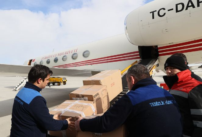 Erdoğan 16 uçağından 2 uçağını deprem için verdi. Biri Adıyaman’a diğeri Kahramanmaraş’a gitti - Resim : 6