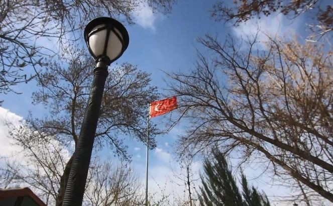 Kırşehir'de şiddetli rüzgar etkili oldu - Resim : 1