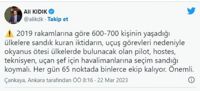 Uçuş ekipleri kendileri için sandık kurulmasını istiyor - Resim : 2