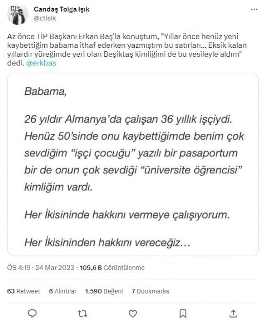 İmzalar atıldı Erkan Baş resmen Beşiktaş'ta. Gazeteci Candaş Tolga Işık duyurdu - Resim : 2