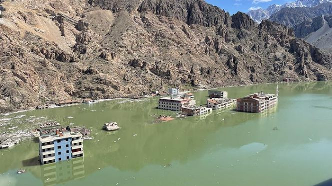Yusufeli Barajı'nda su yüksekliği 100 metreyi aştı - Resim : 3