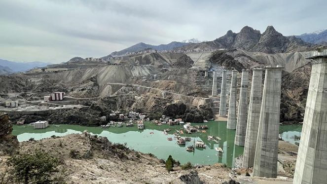 Yusufeli Barajı'nda su yüksekliği 100 metreyi aştı - Resim : 9