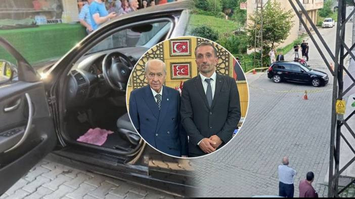 MHP’li başkan silahlı saldırıda hayatını kaybetti! Vuran şahıs ATV ile kaçtı