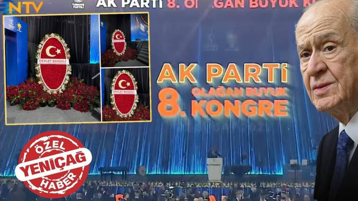 Rakamların efendisi Devlet Bahçeli 1923'ü unuttu! MHP liderinden AKP kongresine mesaj dolu çiçek…