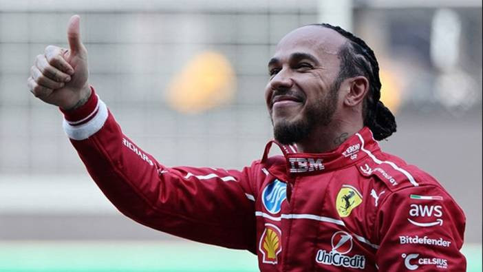 Hamilton Ferrari ile ilk galibiyetini aldı