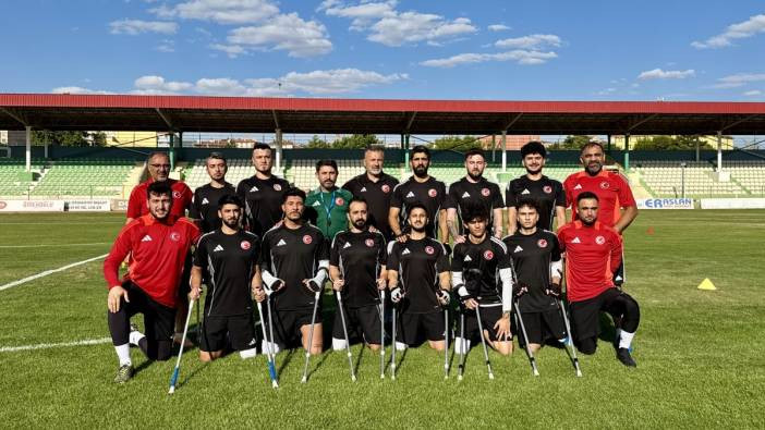 Ampute Milli Futbol Takımı kampa girdi