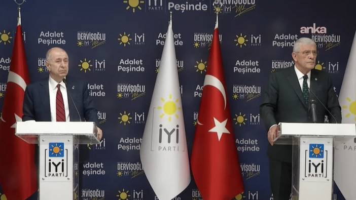 Bozkurtlar İYİ Parti’de buluştu! İki liderden Talat Paşa’ya yapılan saldırıya ortak karar
