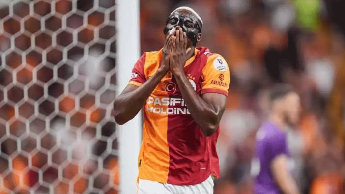 Galatasaray'a Victor Osimhen şoku! Eintracht Frankfurt maçına saatler kala...