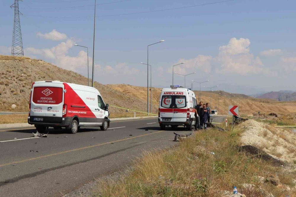 Erzurum'da feci kaza: ATV aracını 30 metre s&uuml;r&uuml;kledi