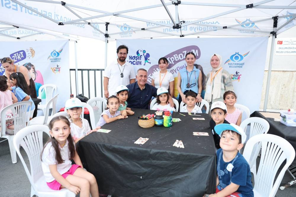 Bilim firarda ile çocuklar eğlenerek öğreniyor!