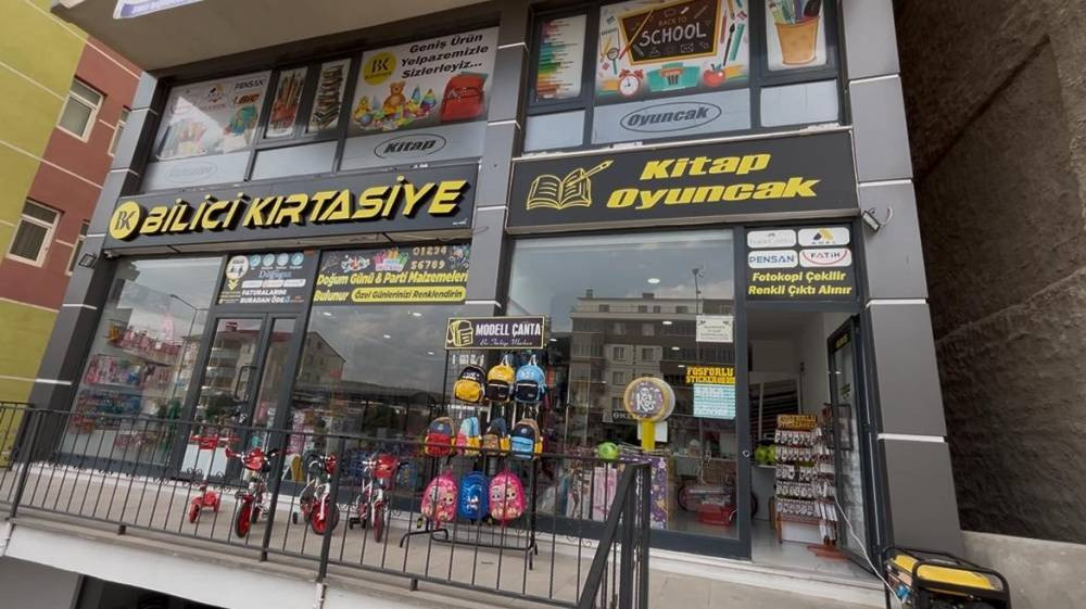 Bingöl’de kırtasiye alışverişinde yoğunluk